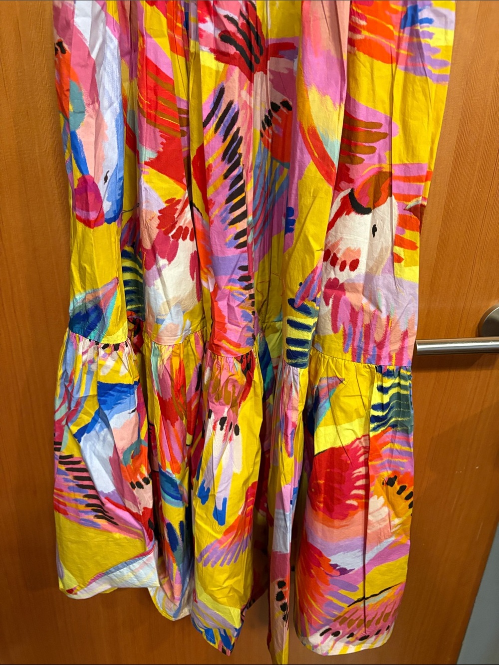 FARM Rio Macaw Puff Sleeve Maxi - Picture 6 of 7